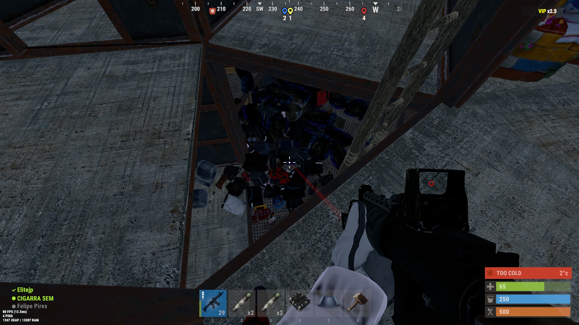 Raid sem levar nada kkkkkkkkkkkkk