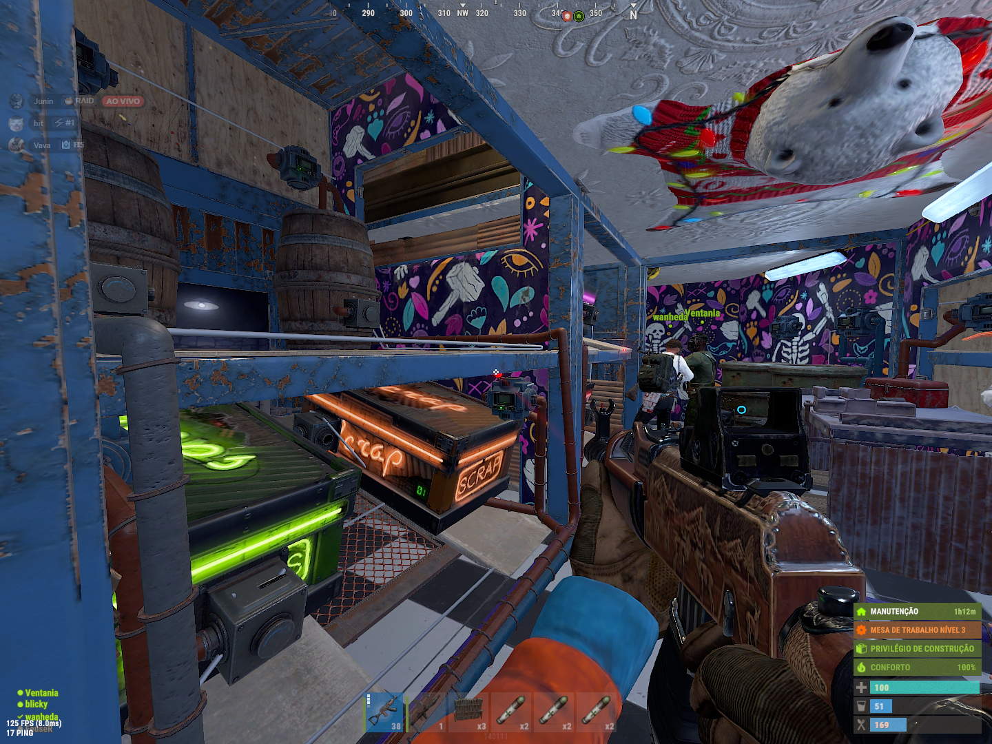 bora pro primeiro raid do wipe